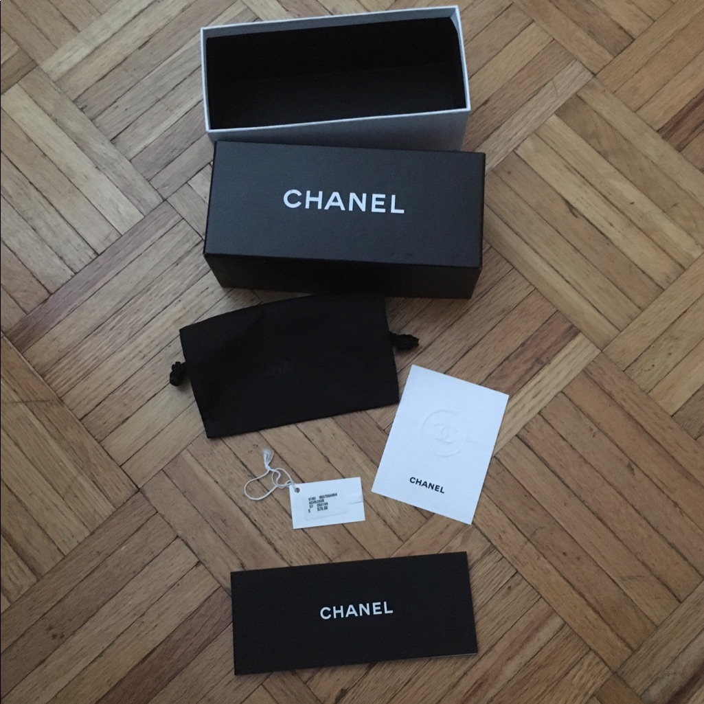 Chanel Box Dust Bag Booklet Card Price Tag Chanel Box Dust Bag Booklet Card Price Tag
